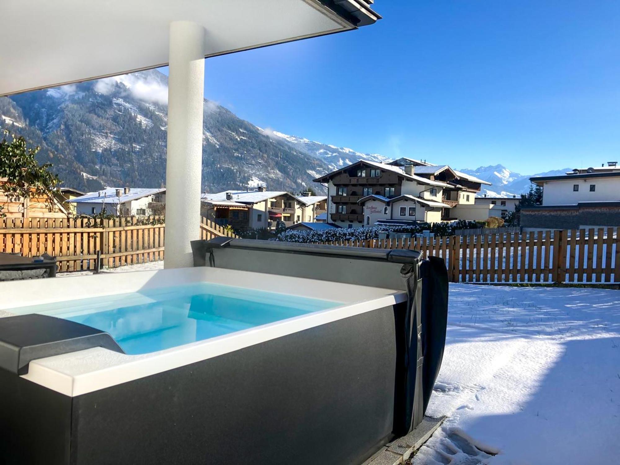Isanora - Garden & Private Whirlpool By Alpenluxus Appartements Fügen Exterior foto